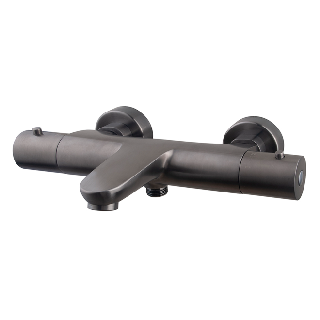 Wiesbaden Thermostatische Badmengkraan Caral Gunmetal